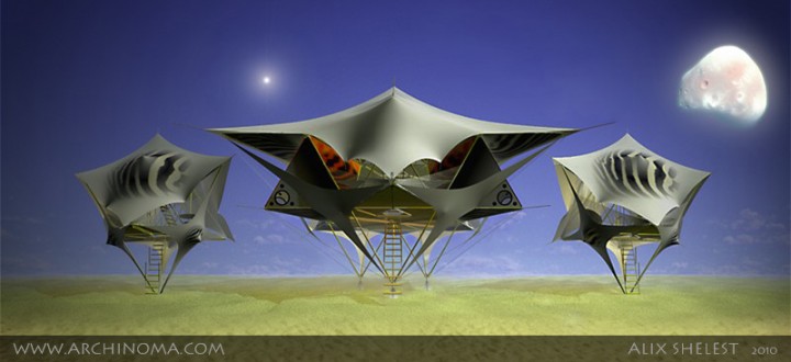 Ready projects of demountable ARCHINOMA houses